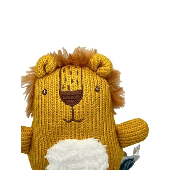 Cuddle and Kind Knit Lion 8" Stuffed Animal‎ Lovey - Picture 3 of 5